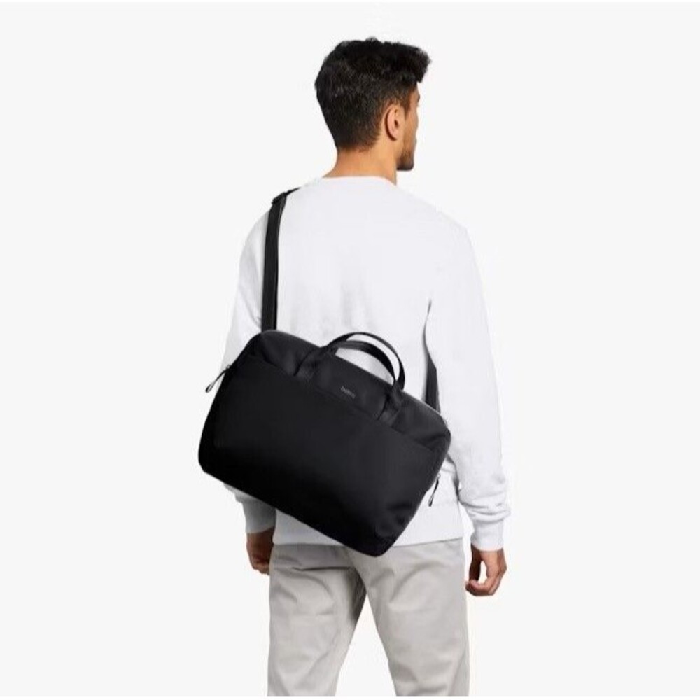 Bellroy Via Work Bag Tech Briefcase 16” - Laptop Briefcase Cross Body Bag Black